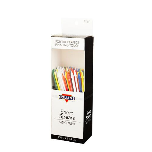 Collins Short Spears, 169 Pack