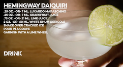 Hemingway Daiquiri Cocktail