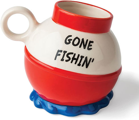 Bigmouth Inc. Gone Fishin' Coffee Mug