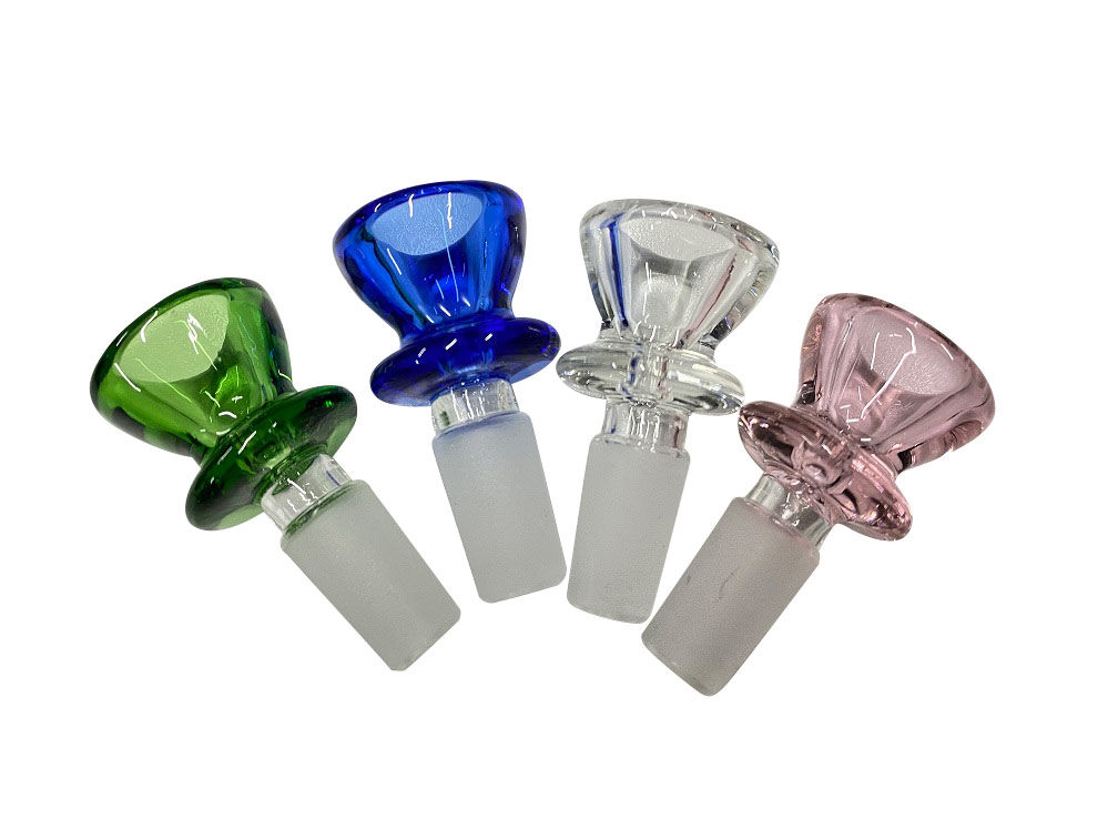 Hand Crafted  Glass Drop Cone 14mm