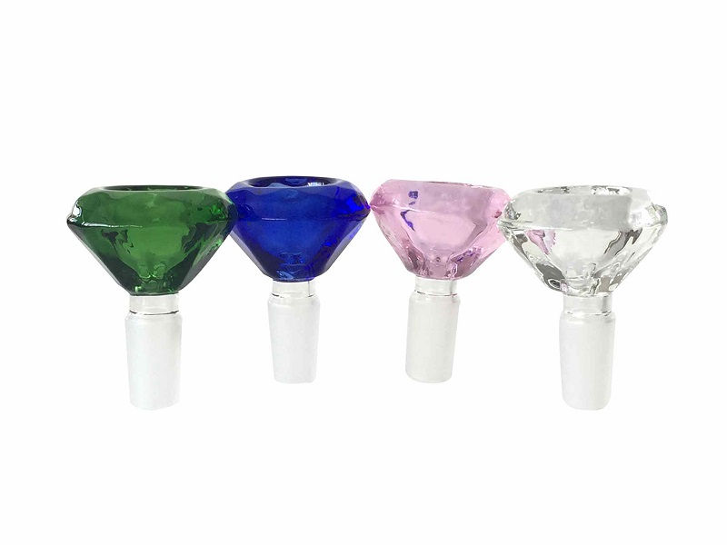 Thumbnail: Diamond Glass Cone Piece 14mm