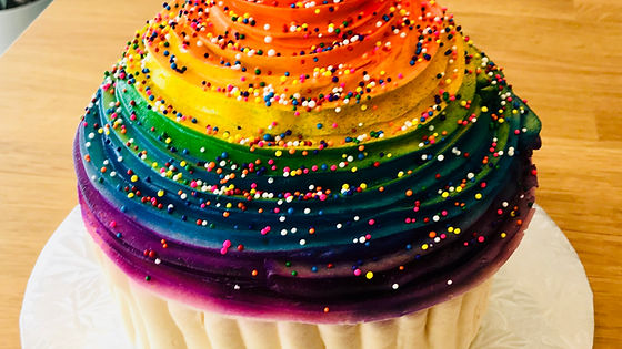 Giant Cupcake Cake