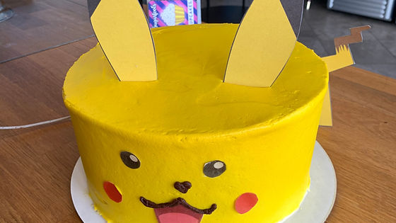 Pokemon Pikachu Cake