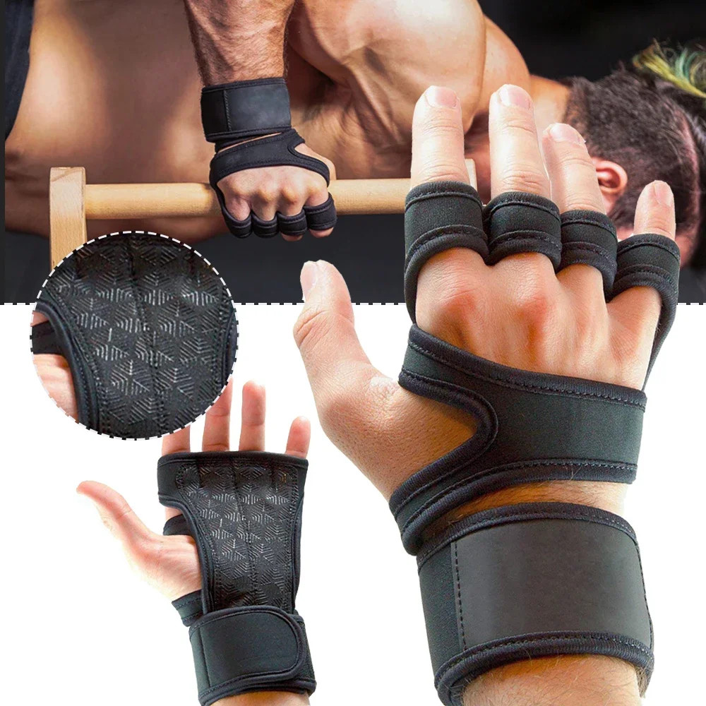 1 Pair Weight Lifting Training Gloves Women/Men