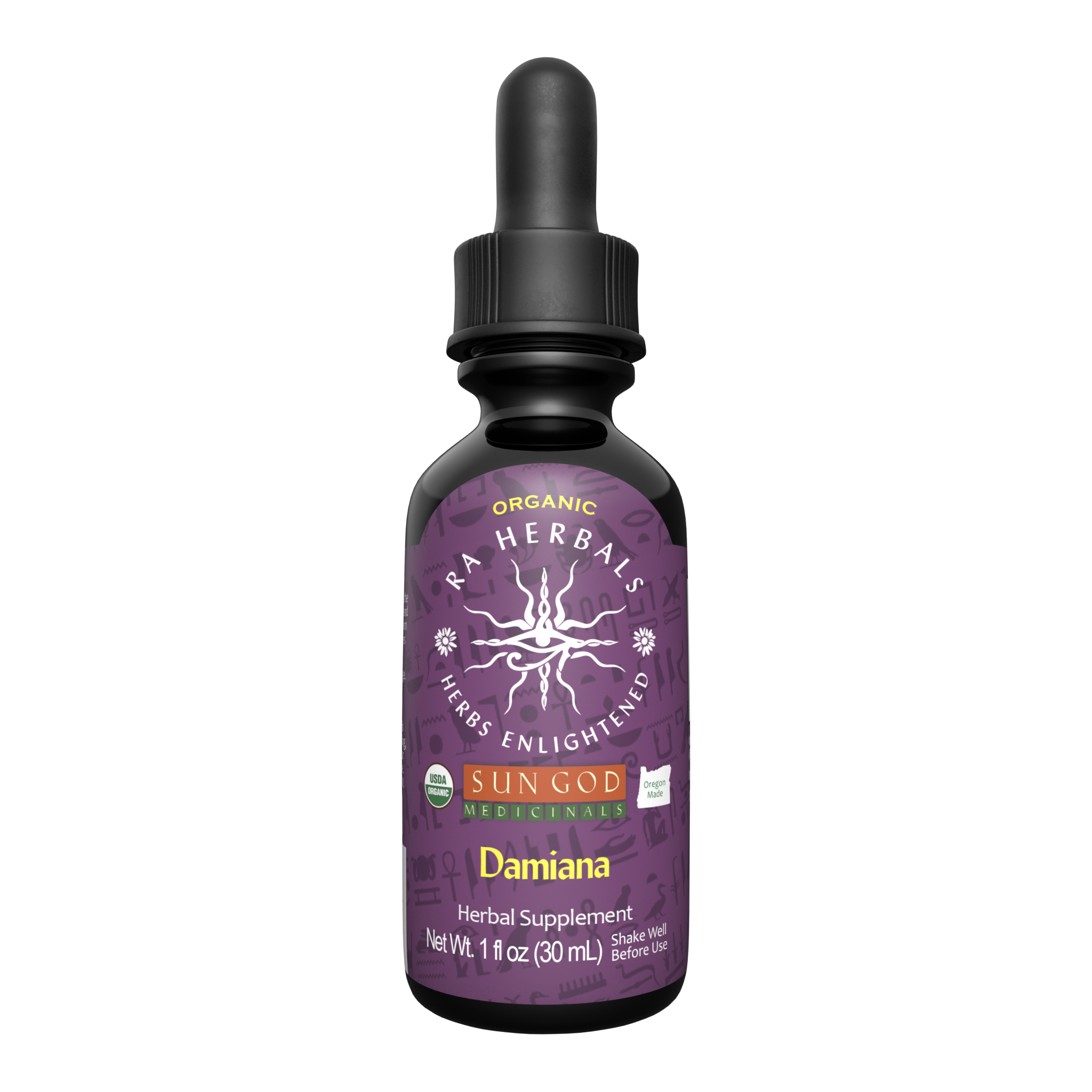 Ra Herbals Certified Organic Damiana Tincture