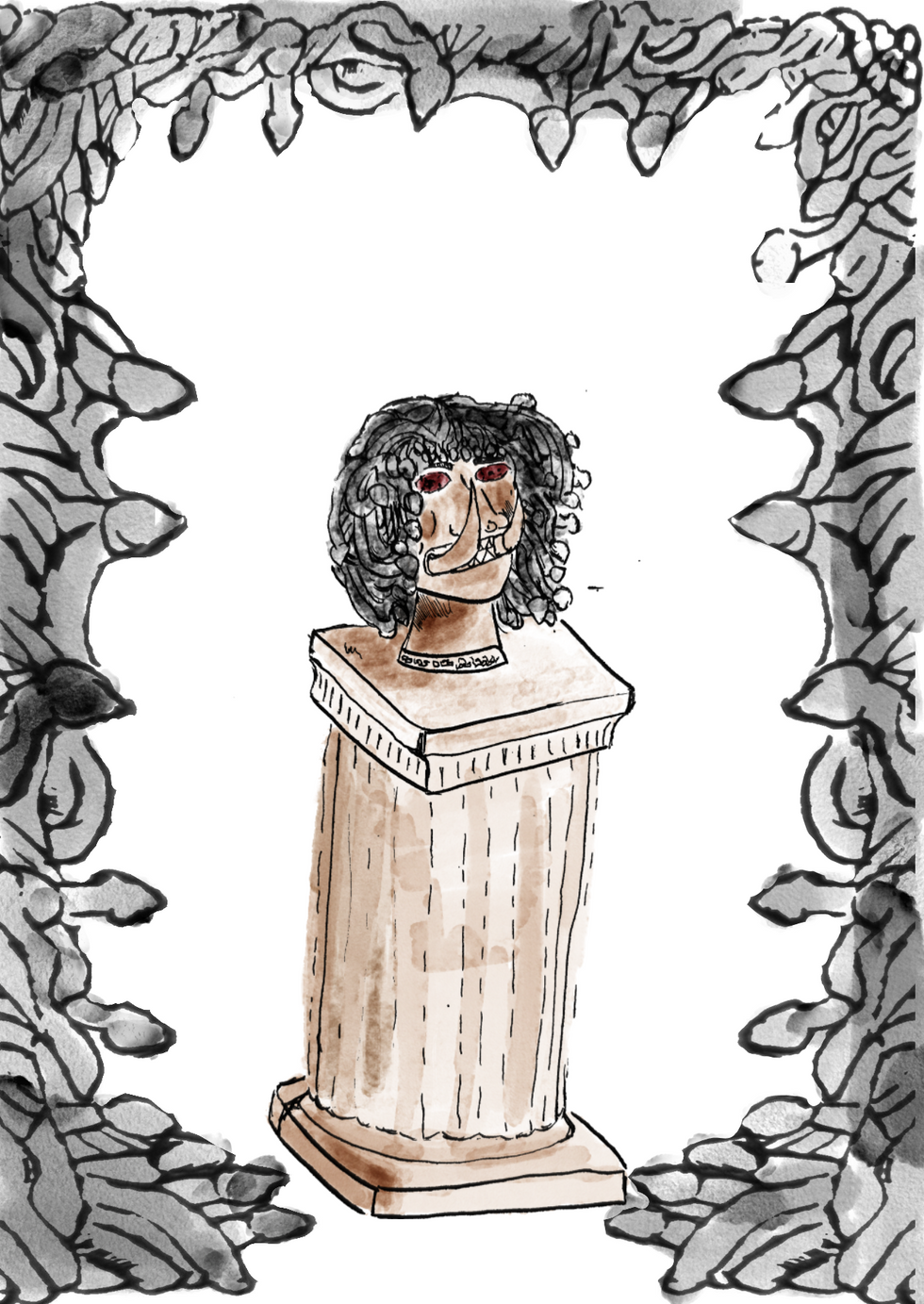 Medusa on a slab