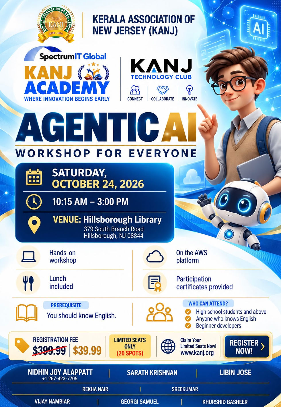 KANJ ACADEMY's Agentic AI Workshop For Beginners