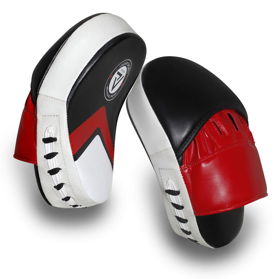 Thumbnail: Boxing punch pad training set inc free hand wraps and speed ropes