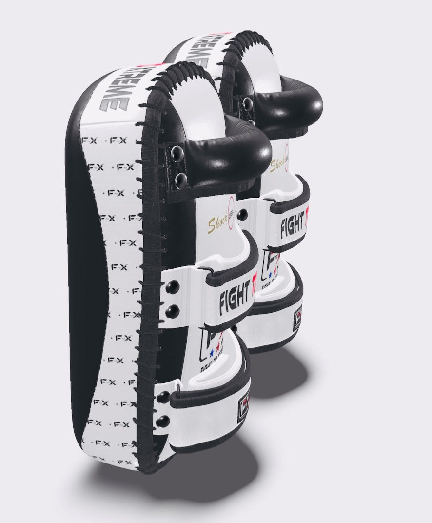 Thumbnail: Leather Muay Thai Pads Boxing Strike Shield Punching MMA Focus Kick Pad