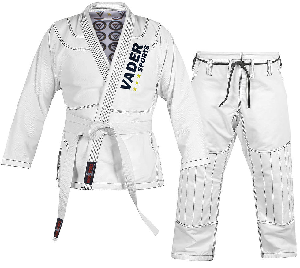 Thumbnail: Brazilian Ju Jitsu Suit Uniform (Black/Blue/Pink/White)