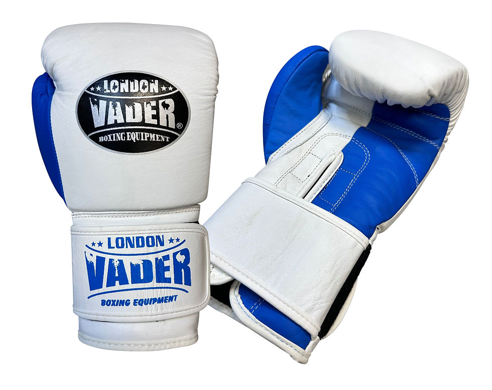 Thumbnail: VADER Real Leather Boxing Gloves Men Sparring Training MMA Punching Bag Gloves