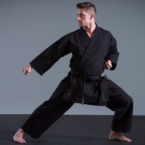 Thumbnail: VADER Karate Suits for Kids/Adults Karate Uniform Gi Black