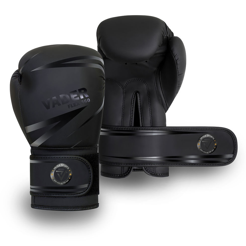 Thumbnail: Vader sports Flex 360 range rex leather boxing gloves 14oz