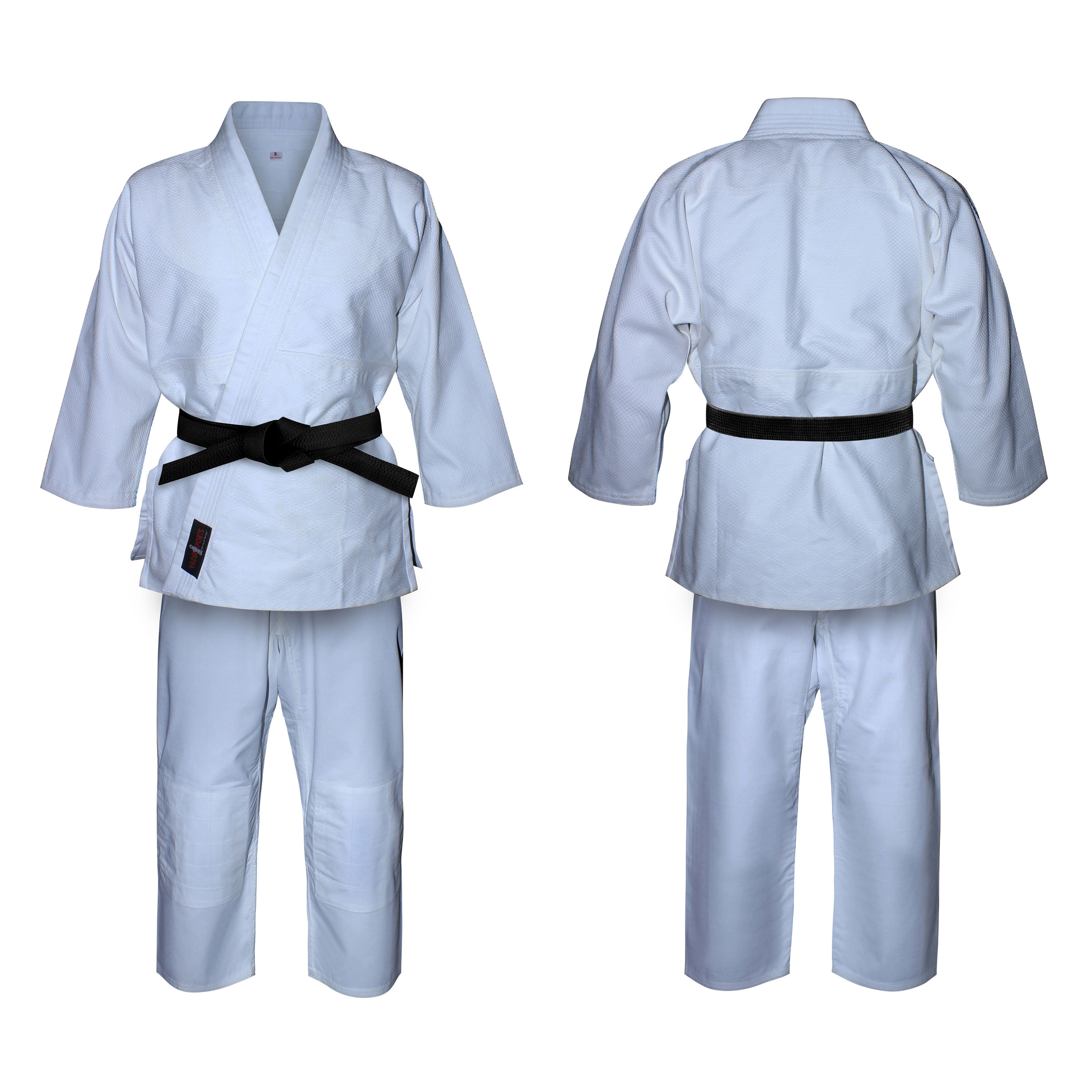 Karate Gi H/W Tournament bleached white 16OZ karate suit 100% Cotton