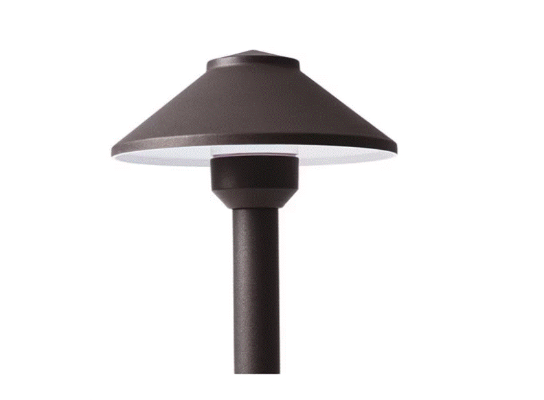 Thumbnail: Aluminum Path Light with Black or Bronze Finish
