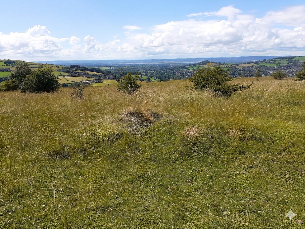 View over Stroud and the Five Valleys from Rodborough Common - local chimney sweep service area