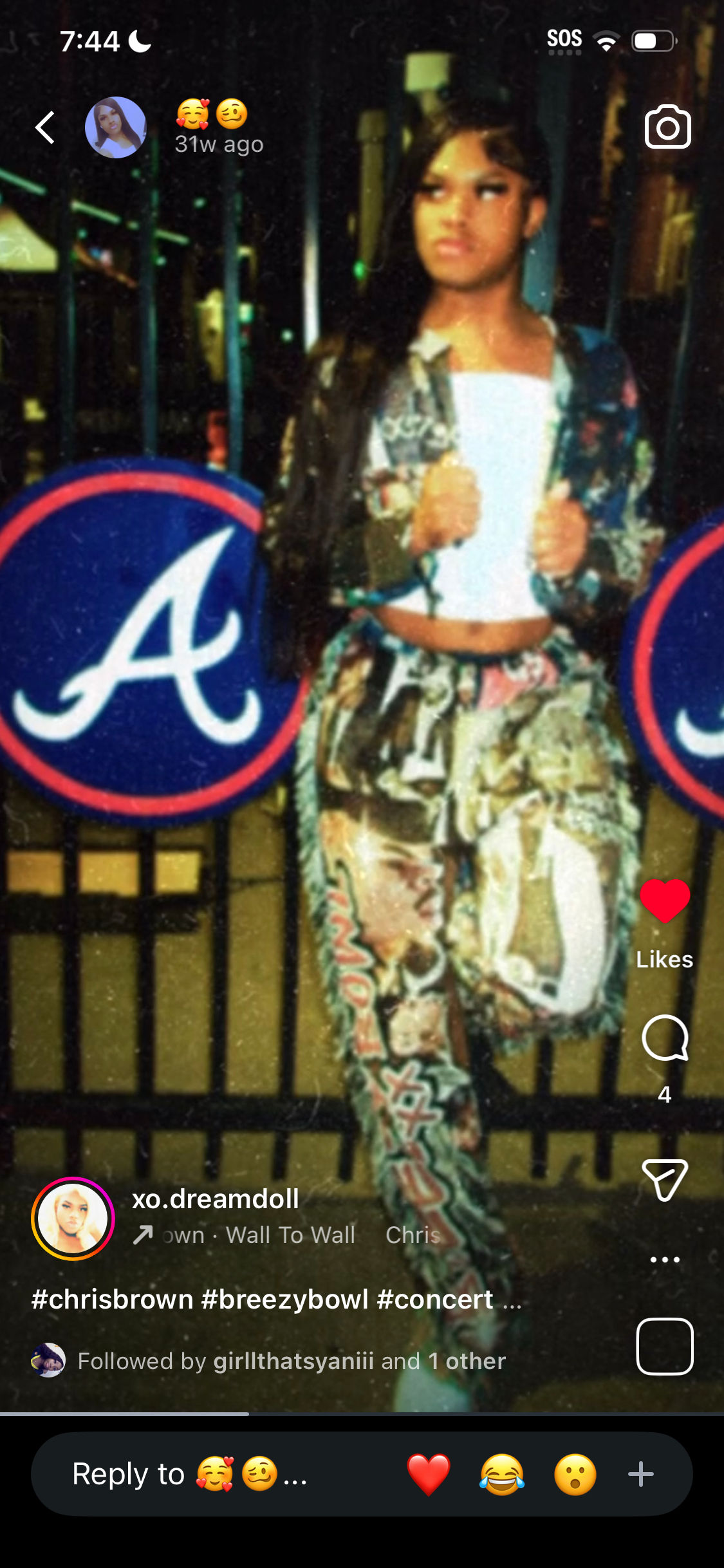 Tapestry Pants Set (Jacket & Bra)