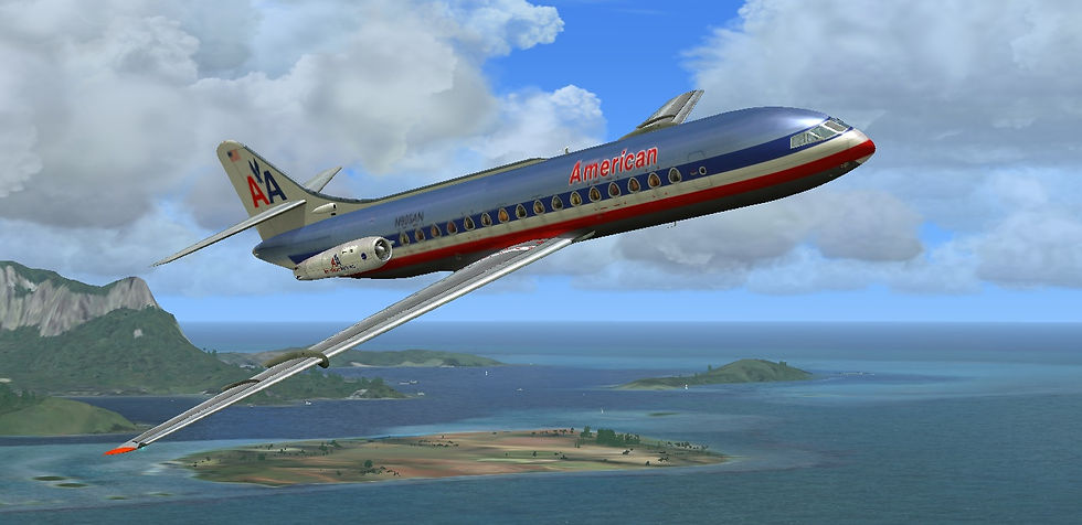 American Airlines Caravelle