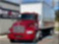 Freight on semi truck with custom commercial wrap.