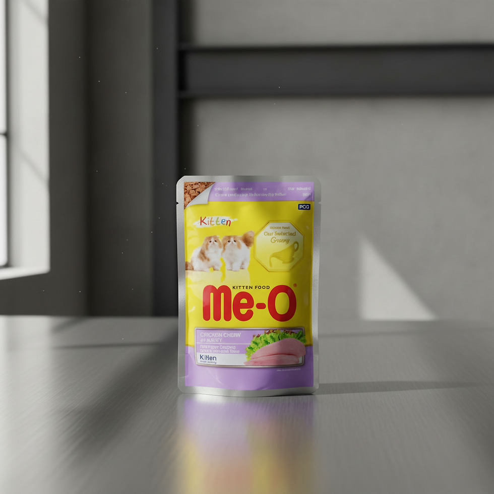 Thumbnail: Meo Kitten Chicken Chunk in Gravy 80gm