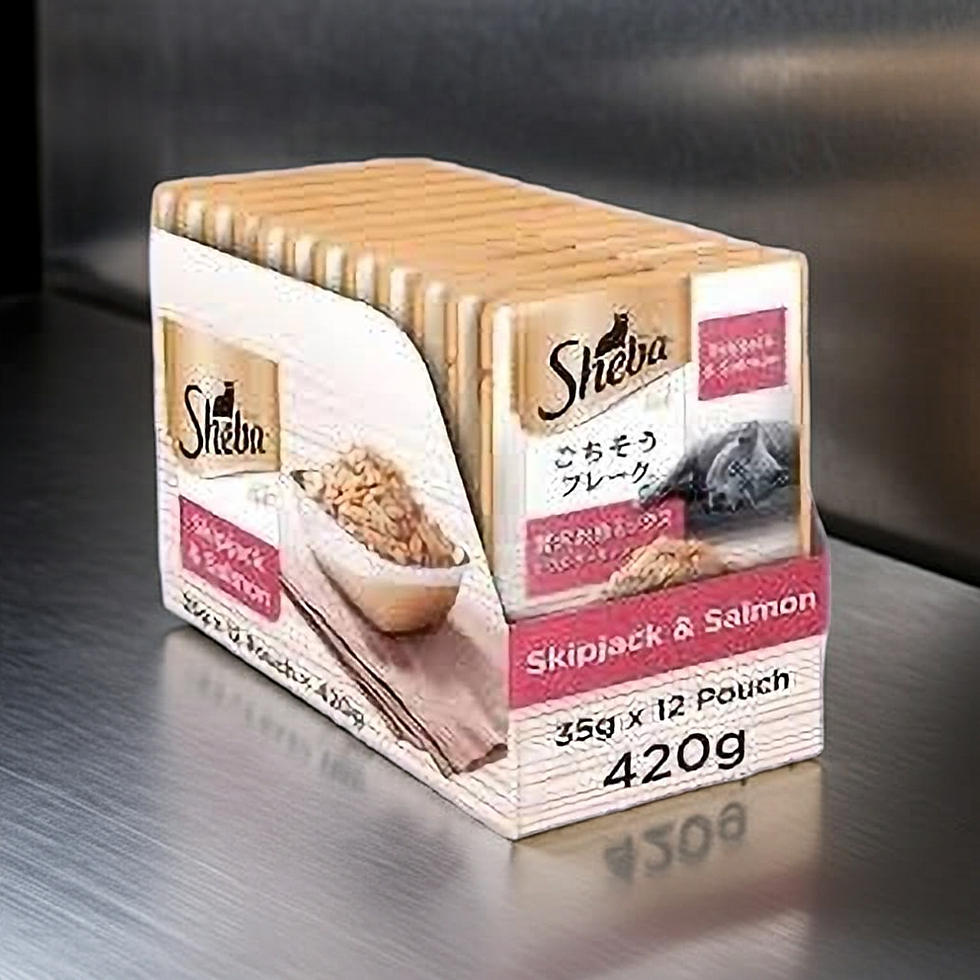 Sheba Fmix SkipJack Salmon 35gm