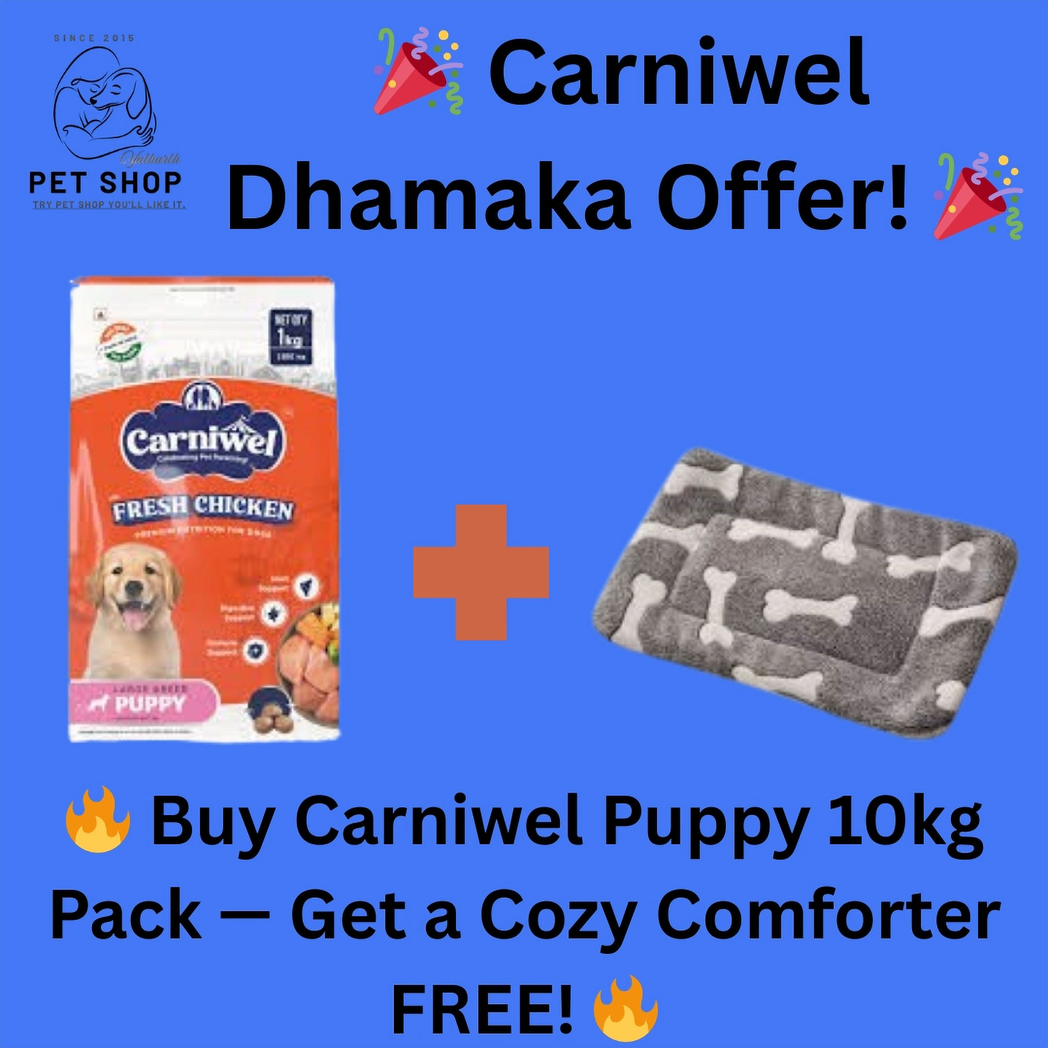 Carniwel Chicken Large Puppy 10kg