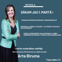 Personāla vadības skola jau no 1.marta