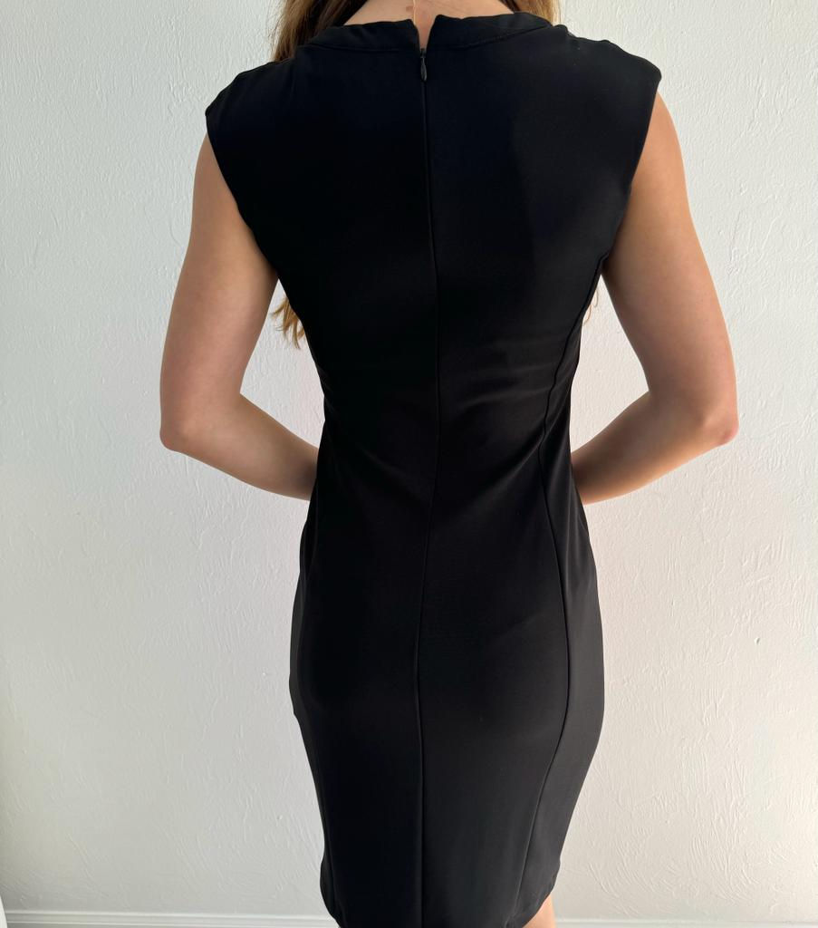 Thumbnail: Joseph Ribkoff Red and black dress