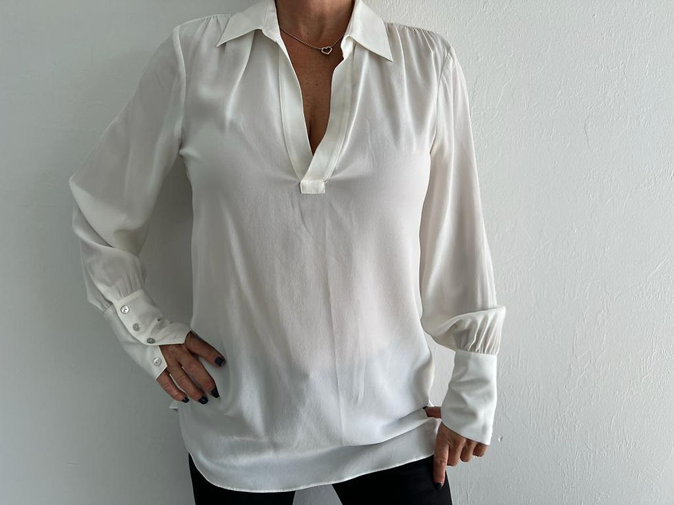 L'AGENCE Silk Shirt