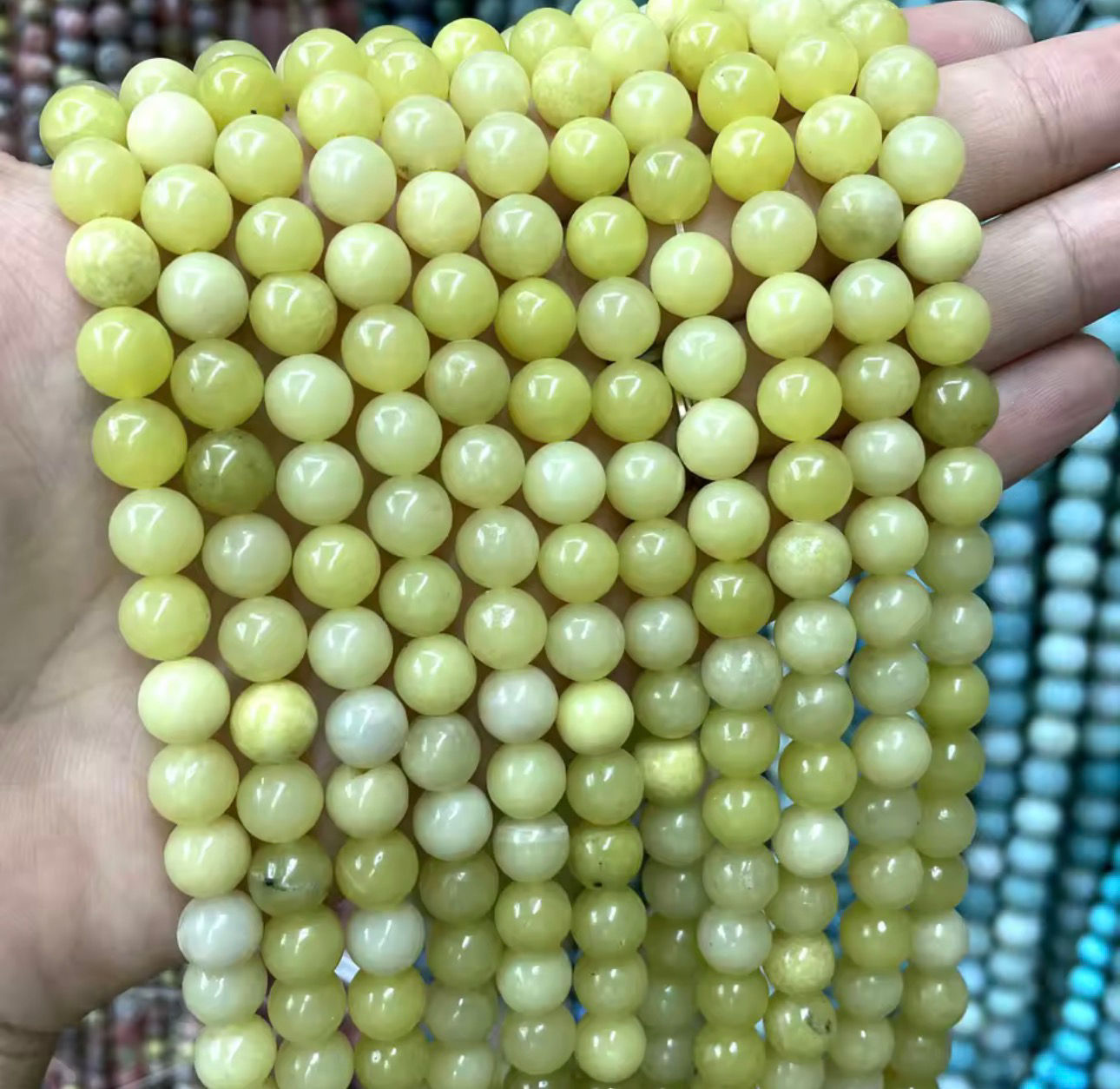 Jade limón 8 mm 