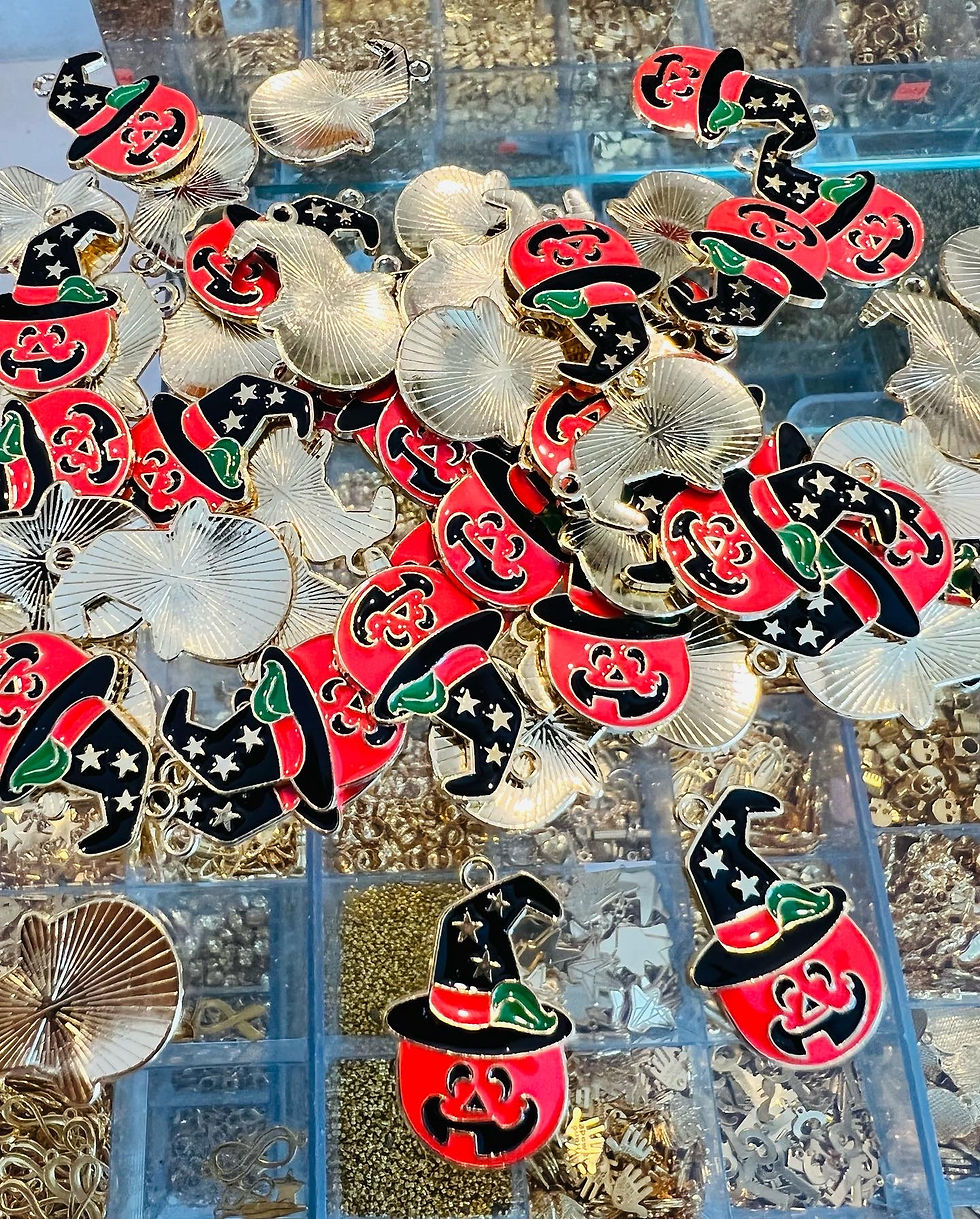 Miniatura: Dijes esmaltados halloween 