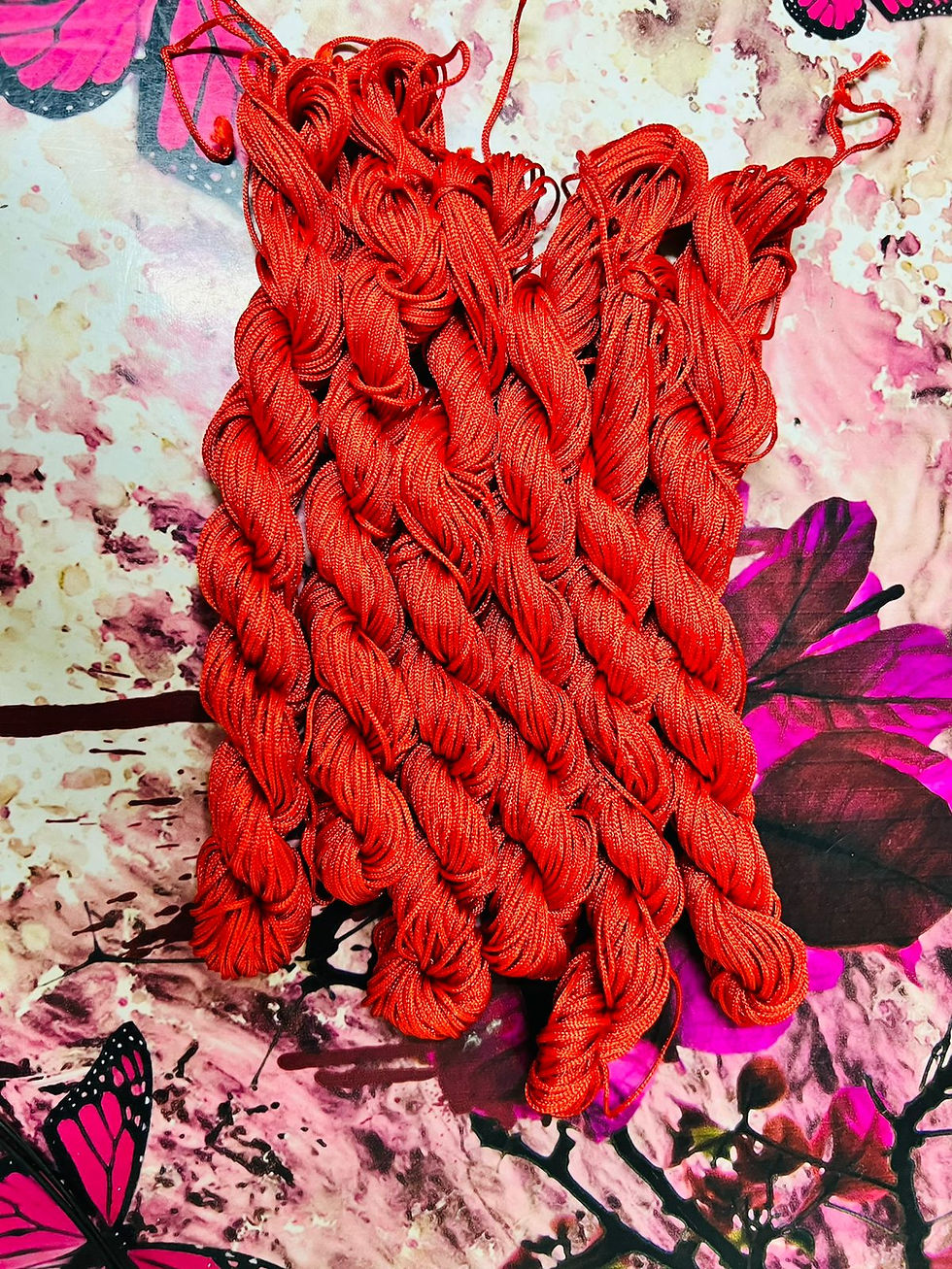 Miniatura: Hilos en madeja 