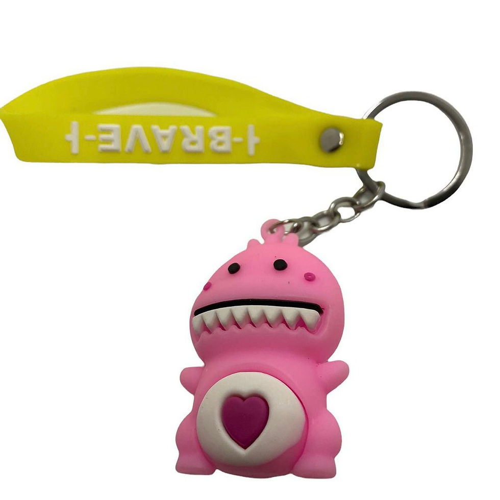 Miniatura: Llaveros dinos kawaiis 