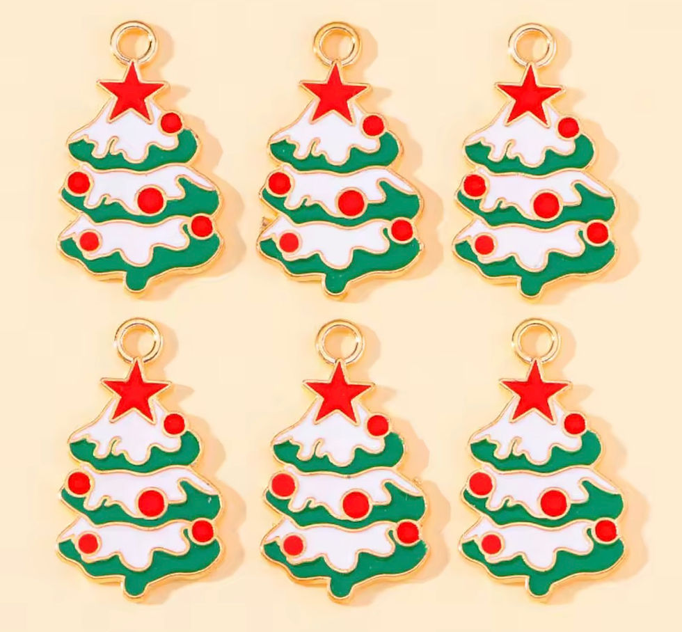 Miniatura: Dijes navideños esmaltados 