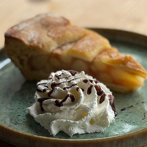 gateau pomme noix