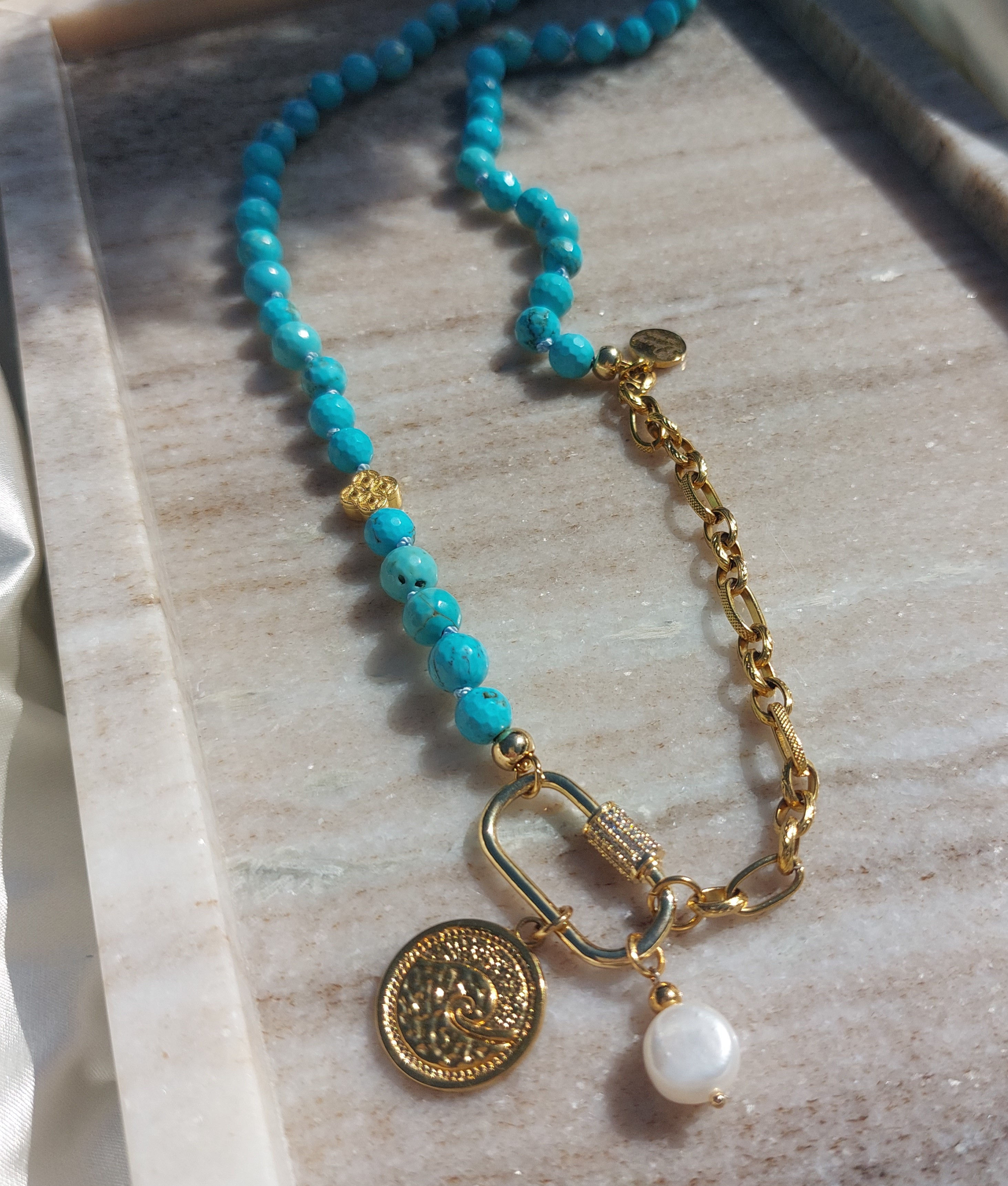 Kette türkis Meeresrauschen