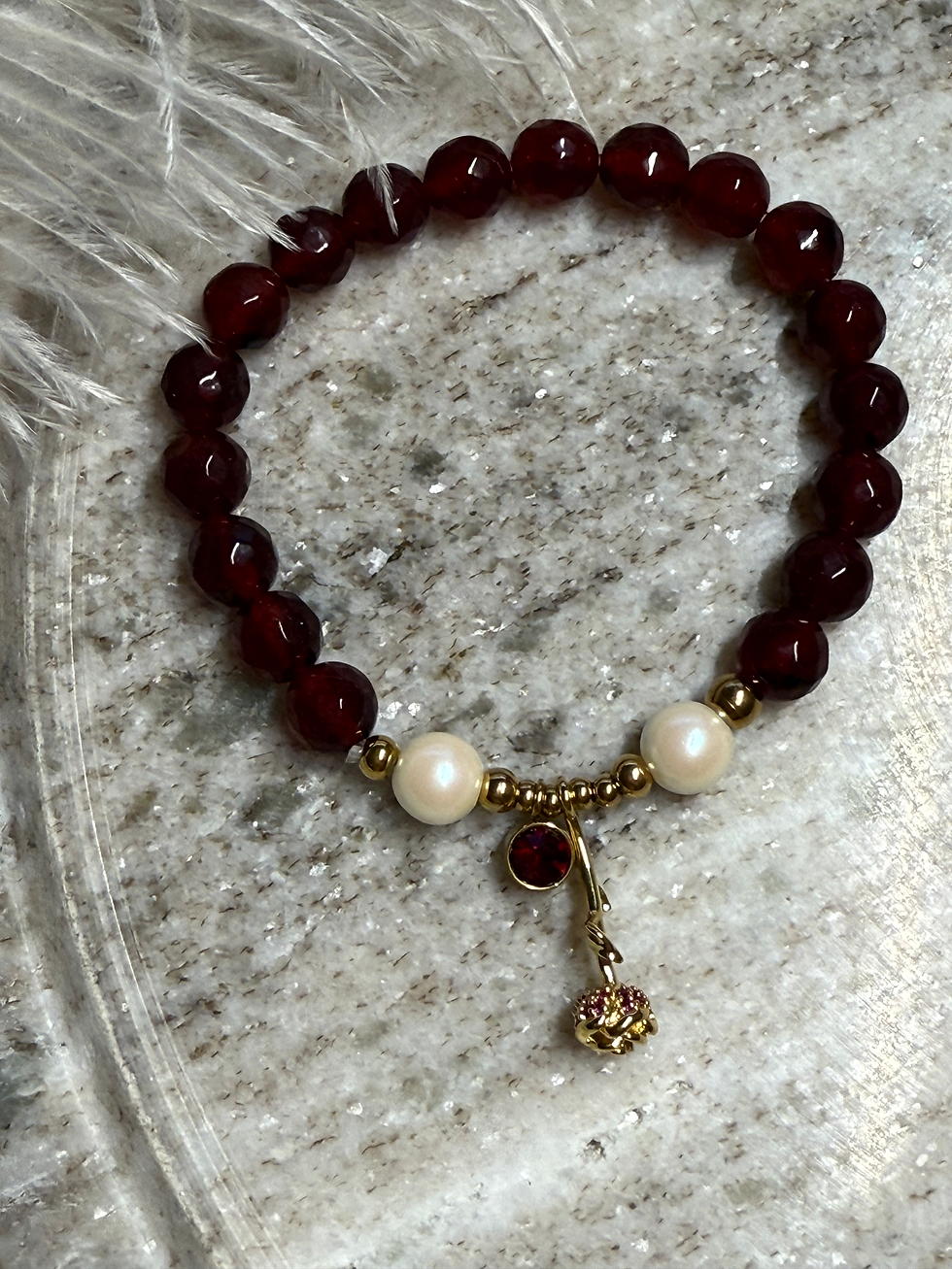 Miniaturbild: Armband Bordeaux 