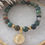 Miniaturbild: Armband Jaspis & Münze
