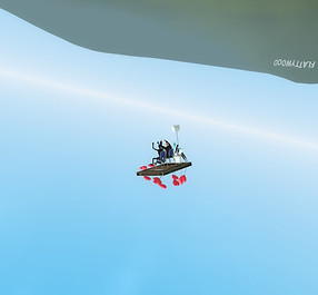 Garry's Mod. The Flying Cryptid