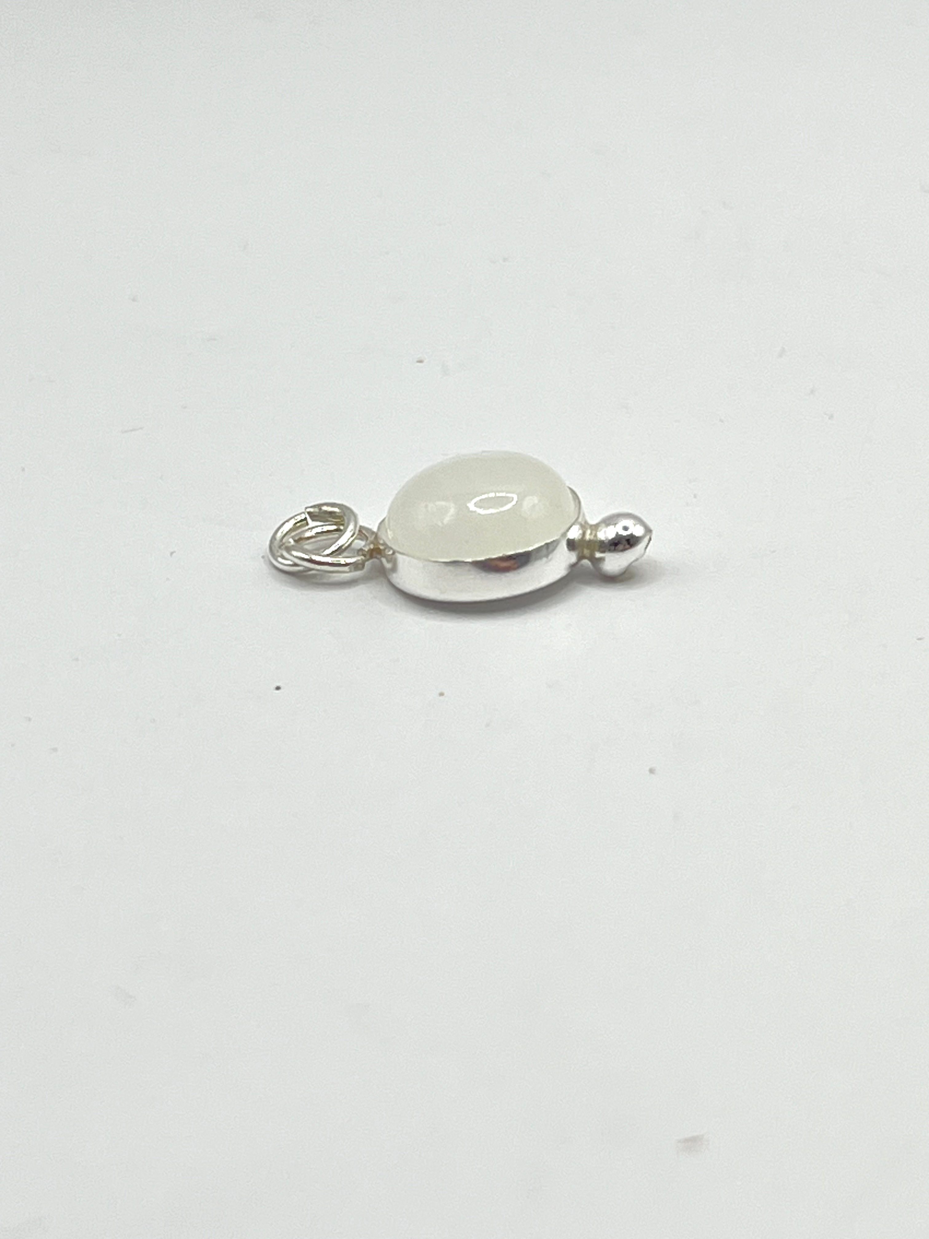 Moonstone Pendant Set in Sterling Silver