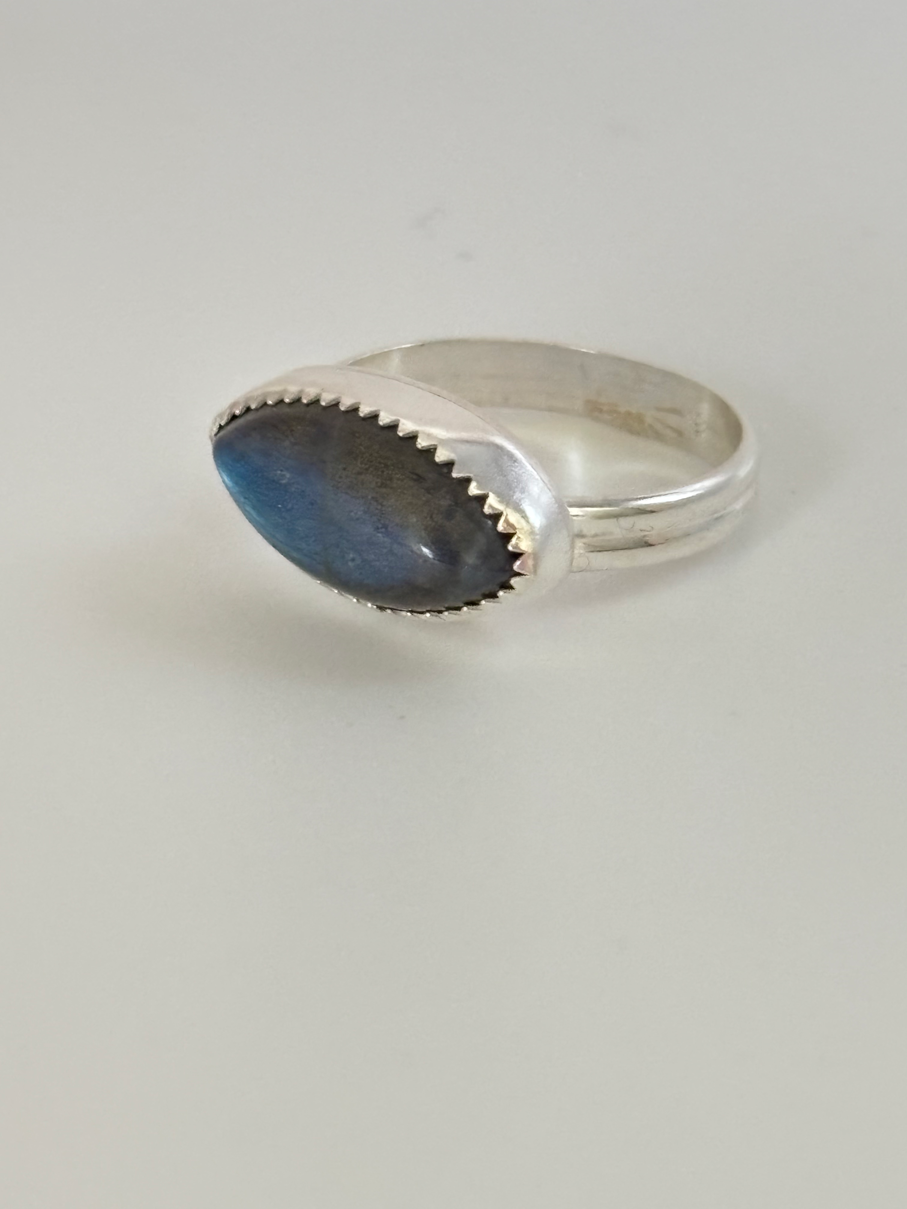 Labradorite Ring in Sterling Silver