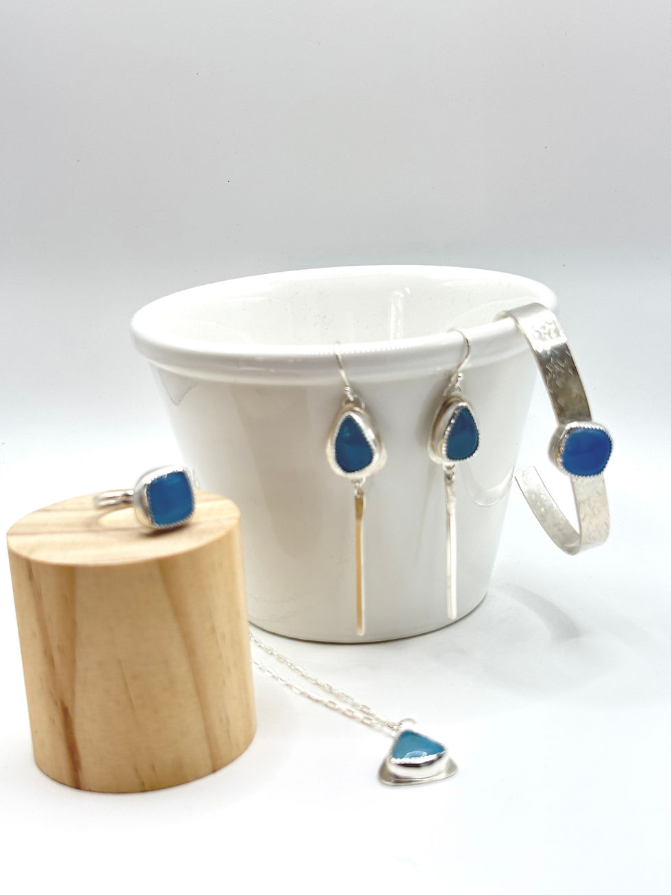 Thumbnail: Blue Chalcedony Ring