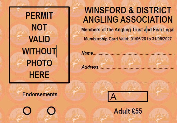 Adult 2026/27 permit.....Age 18 -64