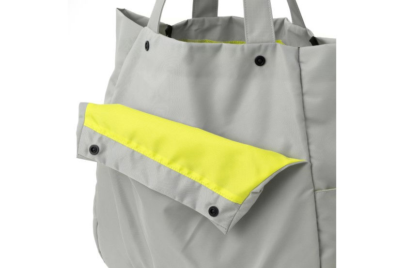 Thumbnail: Le Coq Sportif Racquet Tote Bag, Grey (QTCVJA20-GY)