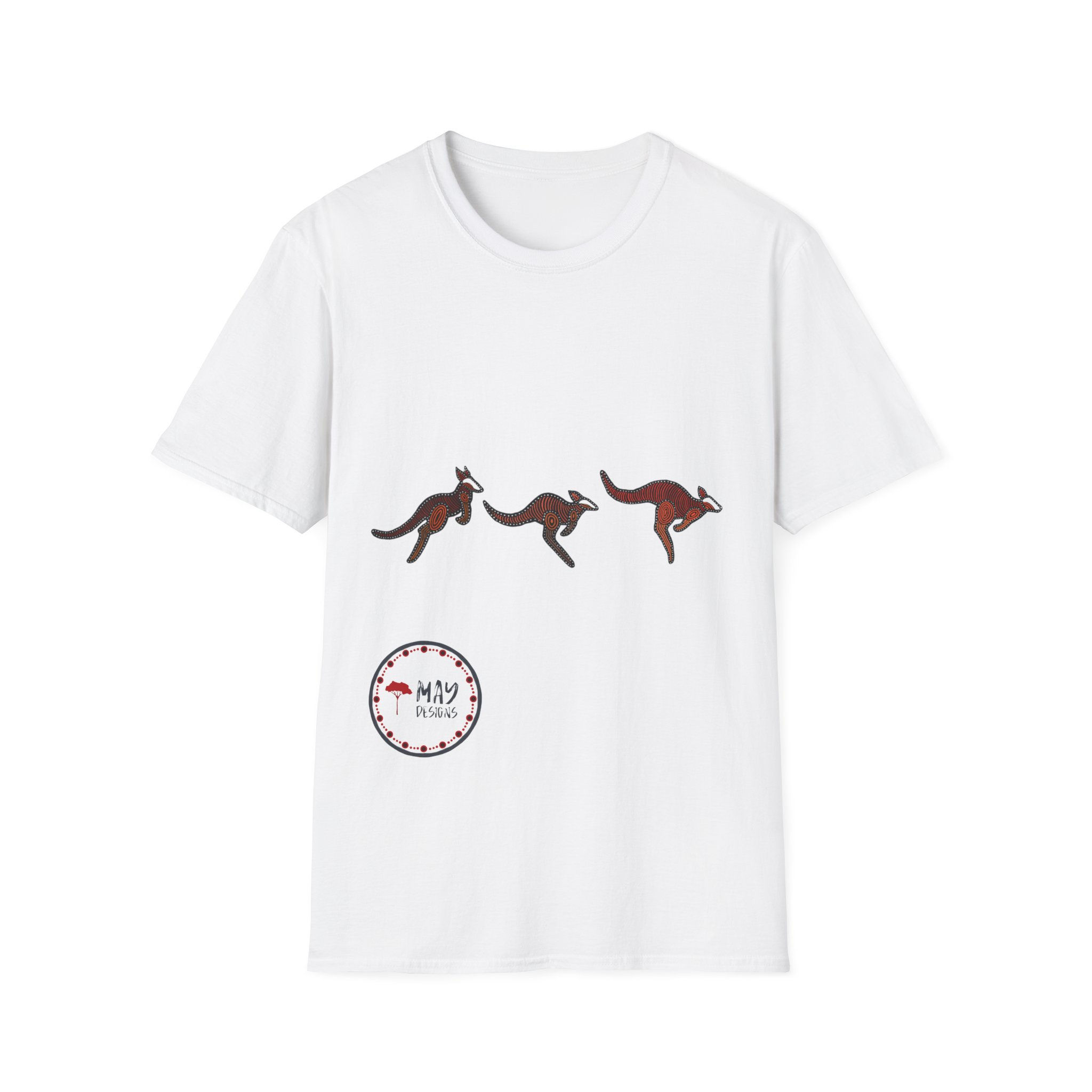 Kangaroo Dance Unisex T-Shirt, Australia Gift, Eco-Friendly Tee, Casual Wear