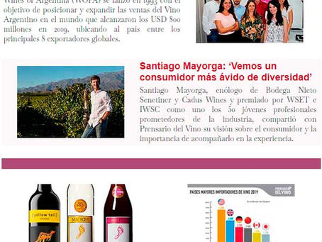 Reportajes a Noelia Torres, Santiago Mayorga y WOFA