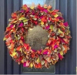 Make a Rag Wreath