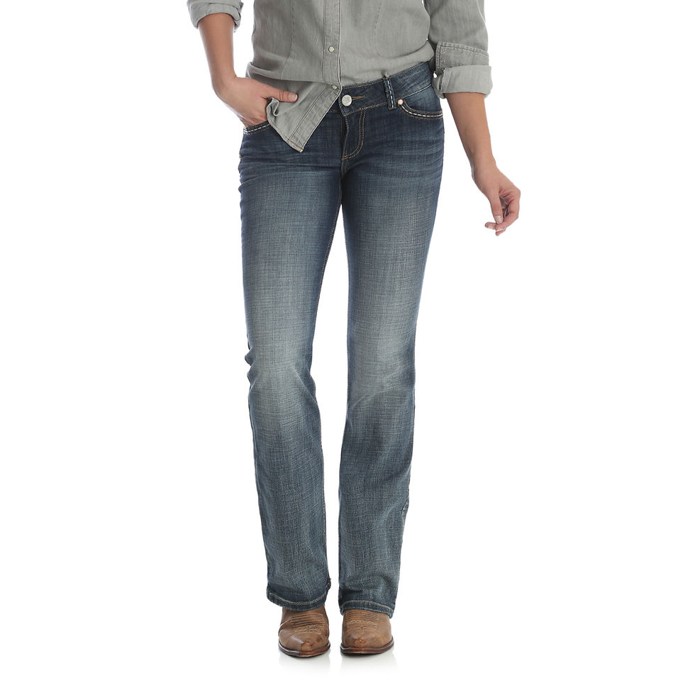 Wrangler Retro Sadie Low Rise Bootcut Ream's Boots & Jeans