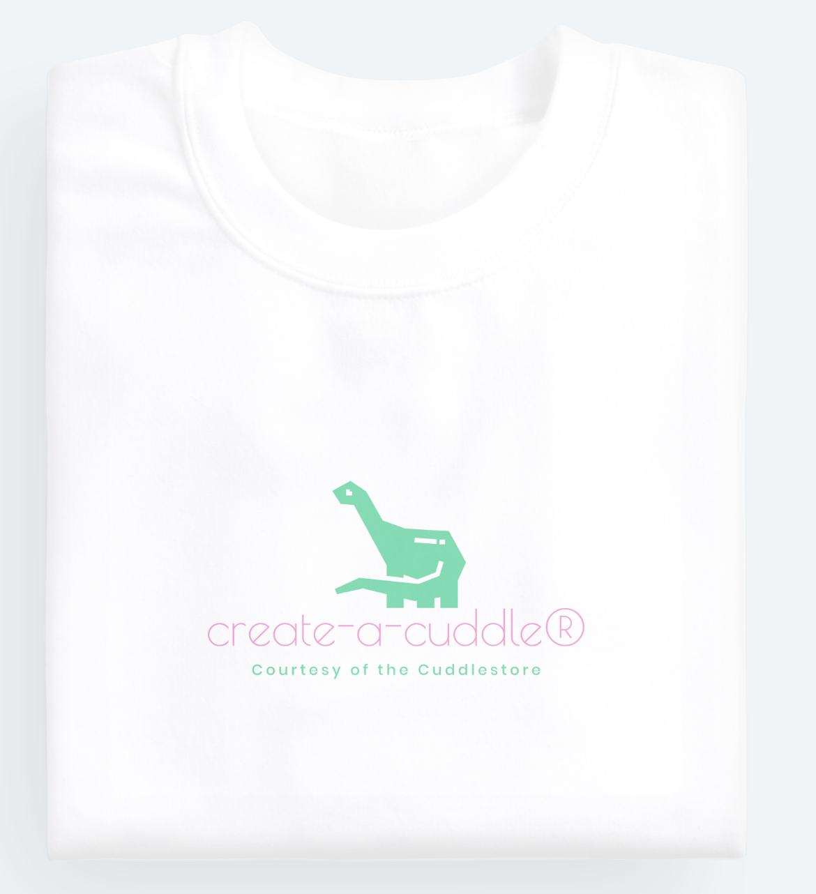 CuddleTee  White-Green