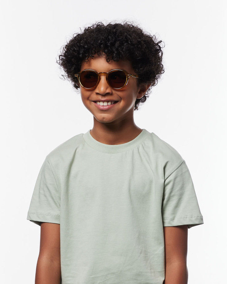 Thumbnail: IZIPIZI Child #d Golden Green 7-11Y - Brown POLARIZED